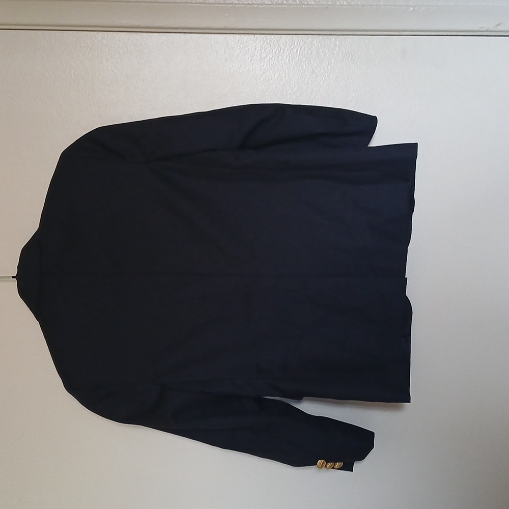 Ing Loro Piana Navy Blue Wool Boy's Blazer Size 10 - Picture 5 of 12